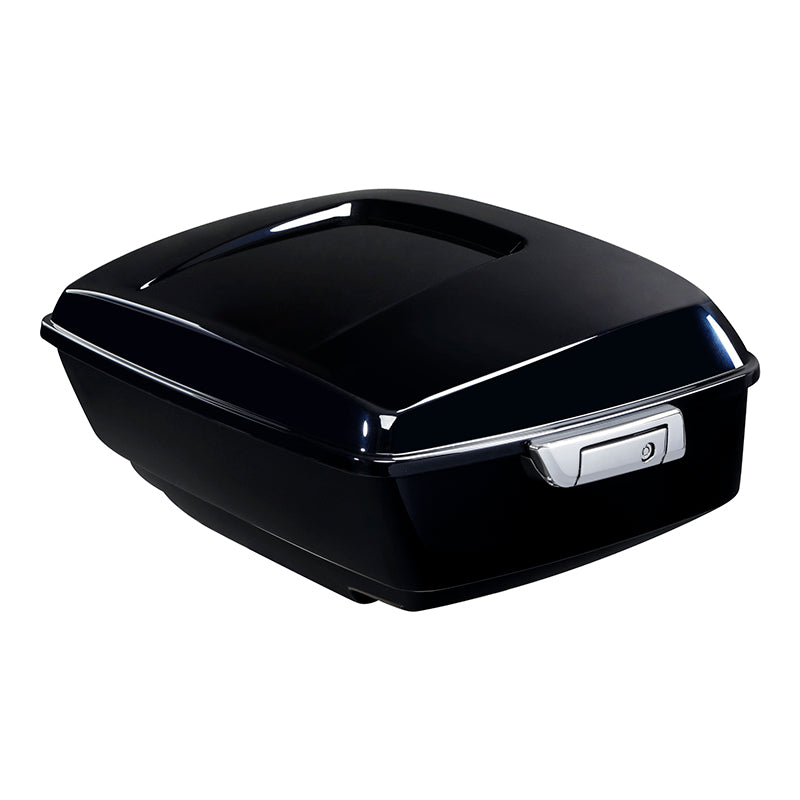HR3 Mako Shark Fade 13.7" King Size Touring Trunk Luggage For 14-24 Harley Touring