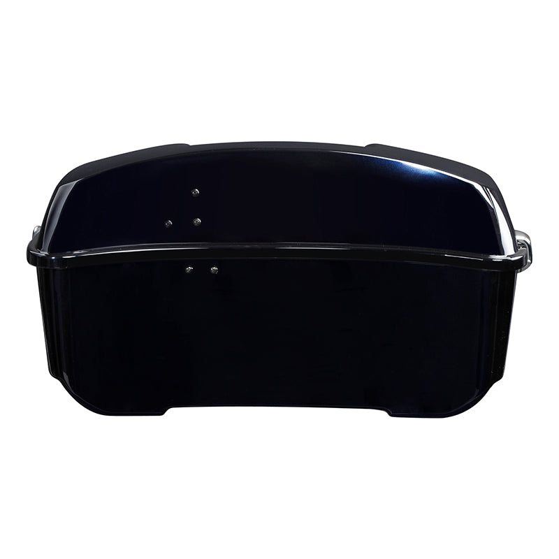 HR3 Mako Shark Fade 13.7" King Size Touring Trunk Luggage For 14-24 Harley Touring