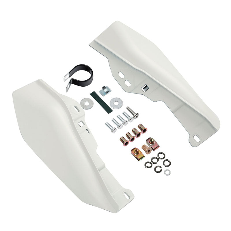HR3 Bonneville Salt Denim Mid-Frame Air Deflectors For Harley Touring and Trike Models 09-24