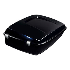 HR3 Mako Shark Fade 13.7" King Size Touring Trunk Luggage For 14-24 Harley Touring
