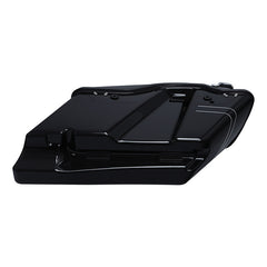 HR3 VIVID BLACK CVO Stretched Saddlebags For 14-23 Harley Touring