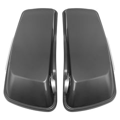 HR3 Industrial Gray CVO Stretched Saddlebags For 14-23 Harley Touring