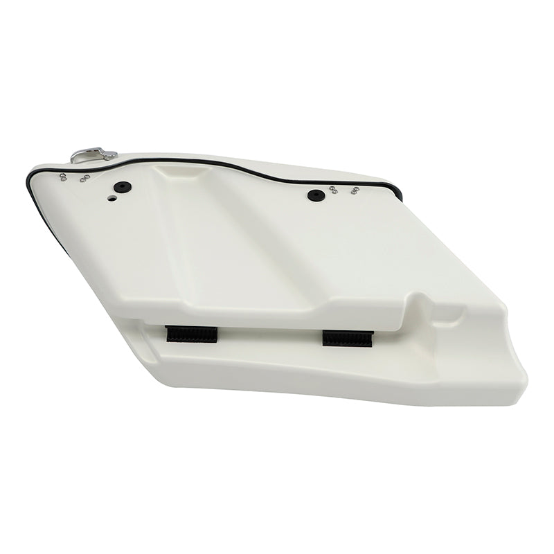 HR3 Bonneville Salt Denim CVO Stretched Saddlebags For 14-23 Harley Touring
