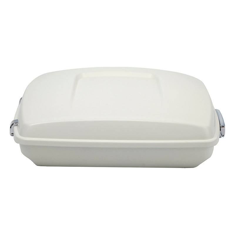 HR3 Bonneville Salt Denim 5.5" Razor Style Touring Trunk Luggage For 14-24 Touring
