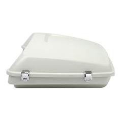 HR3 Bonneville Salt Denim 5.5" Razor Style Touring Trunk Luggage For 14-24 Touring