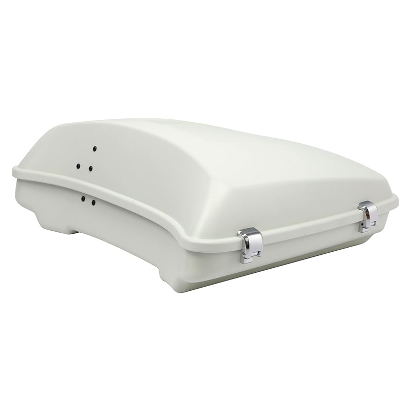 HR3 Bonneville Salt Denim 5.5" Razor Style Touring Trunk Luggage For 14-24 Touring
