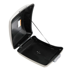 HR3 Bonneville Salt Denim 5.5" Razor Style Touring Trunk Luggage For 14-24 Touring
