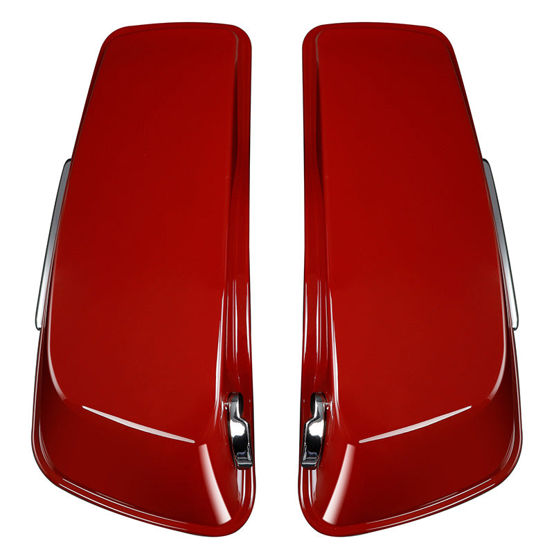 HR3 Billiard Red / Vivid Black Hard Saddlebags (Regular) For 14-23 Harley Touring