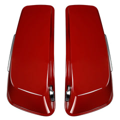 HR3 Billiard Red / Vivid Black Hard Saddlebags (Regular) For 14-23 Harley Touring