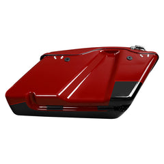 HR3 Billiard Red / Vivid Black Hard Saddlebags (Regular) For 14-23 Harley Touring