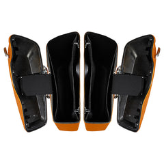 HR3 Amber Whiskey 2015 Special Hard Saddlebags (Regular) For 14-23 Harley Touring