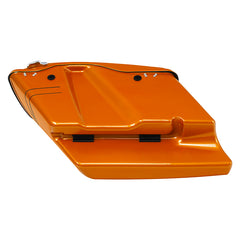 HR3 Amber Whiskey 5" Stretched Extended Saddlebags For Harley Touring 2014-2023