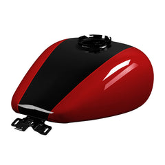 HR3 Billiard Red / Vivid Black Fuel Gas Tank For 2008-2023 Harley Touring Models