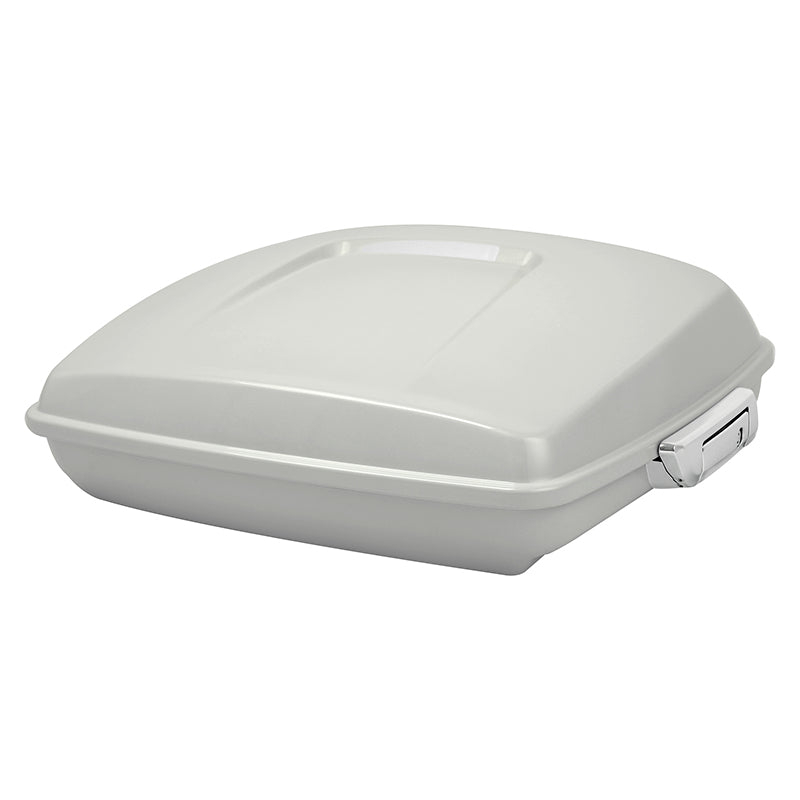 HR3 Bonneville Salt Pearl 5.5" Razor Style Touring Trunk Luggage For 14-24 Touring