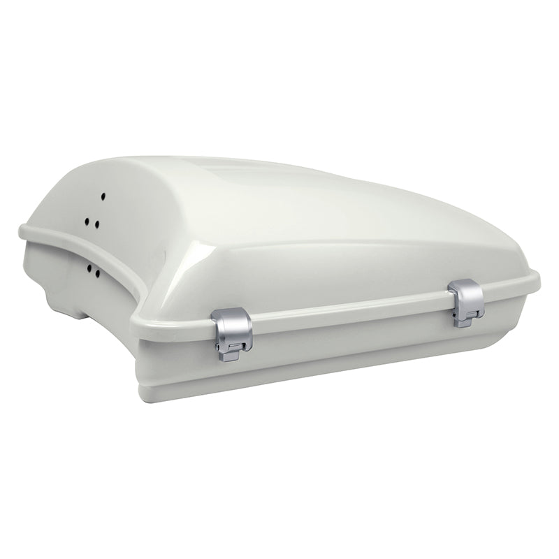 HR3 Bonneville Salt Pearl 5.5" Razor Style Touring Trunk Luggage For 14-24 Touring