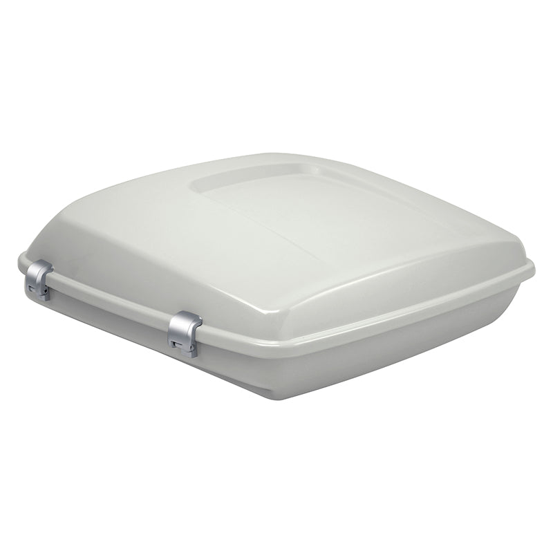 HR3 Bonneville Salt Pearl 5.5" Razor Style Touring Trunk Luggage For 14-24 Touring