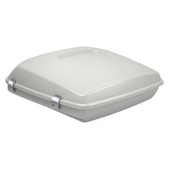 HR3 Bonneville Salt Pearl 5.5" Razor Style Touring Trunk Luggage For 14-24 Touring