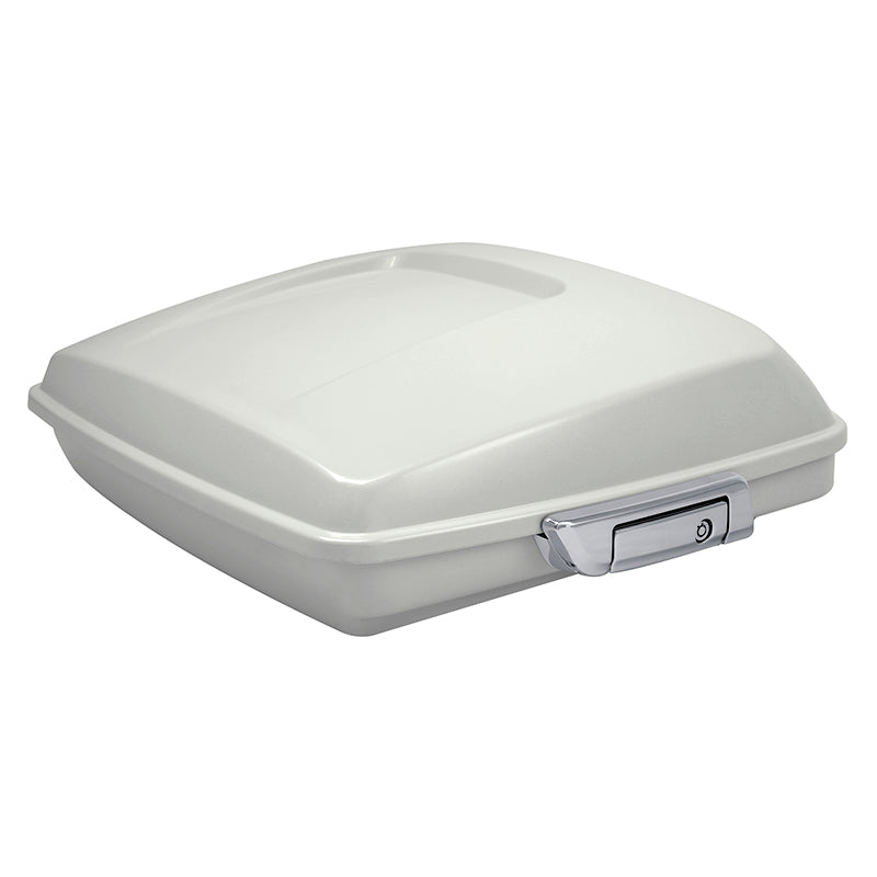 HR3 Bonneville Salt Pearl 5.5" Razor Style Touring Trunk Luggage For 14-24 Touring