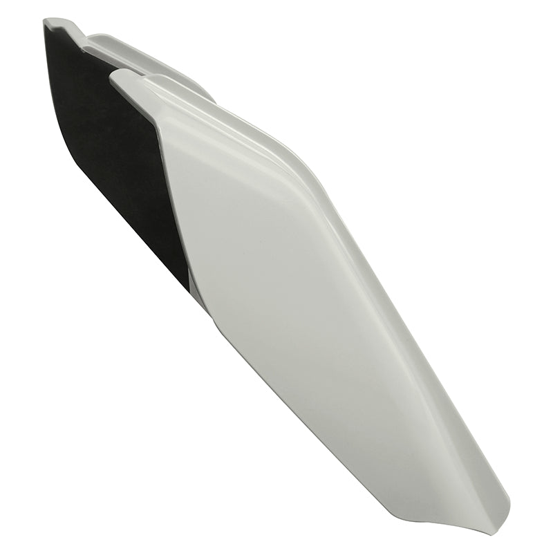 HR3 Bonneville Salt Pearl Mid-Frame Air Deflectors For Harley Touring and Trike Models 09-24
