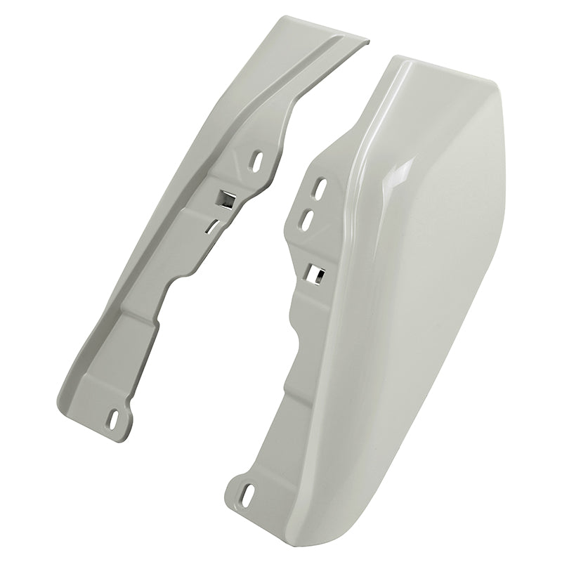 HR3 Bonneville Salt Pearl Mid-Frame Air Deflectors For Harley Touring and Trike Models 09-24