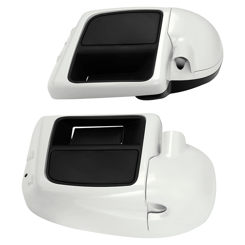 HR3 Bonneville Salt Pearl Vented Lower Fairing Kit For Harley Touring models 2014-2024