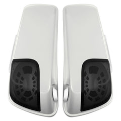 HR3 Bonneville salt pearl CVO Stretched Saddlebags with Speaker Lids For 14-23 Harley Touring