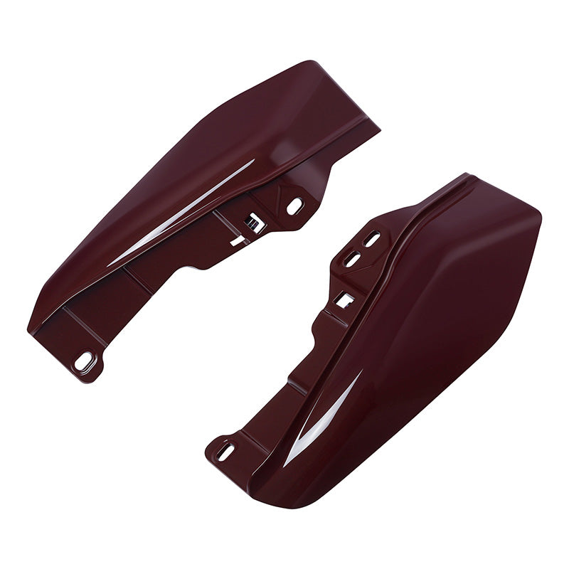 HR3 Billiard-Burgundy Mid-Frame Air Deflectors For Harley Touring and Trike Models 09-24