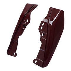 HR3 Billiard-Burgundy Mid-Frame Air Deflectors For Harley Touring and Trike Models 09-24