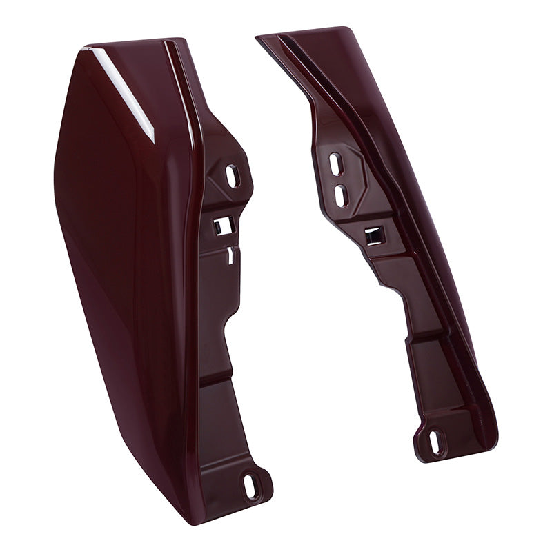 HR3 Billiard-Burgundy Mid-Frame Air Deflectors For Harley Touring and Trike Models 09-24
