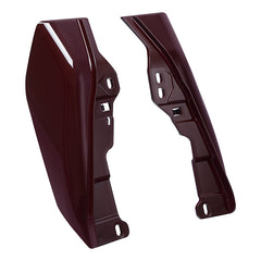 HR3 Billiard-Burgundy Mid-Frame Air Deflectors For Harley Touring and Trike Models 09-24