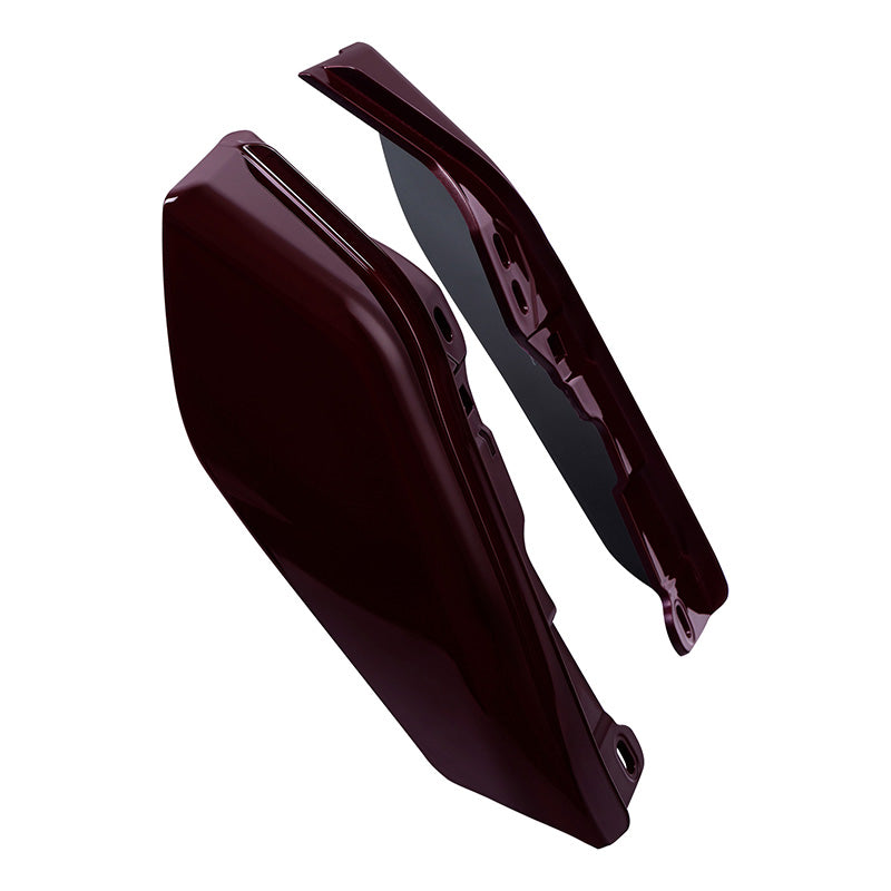 HR3 Billiard-Burgundy Mid-Frame Air Deflectors For Harley Touring and Trike Models 09-24