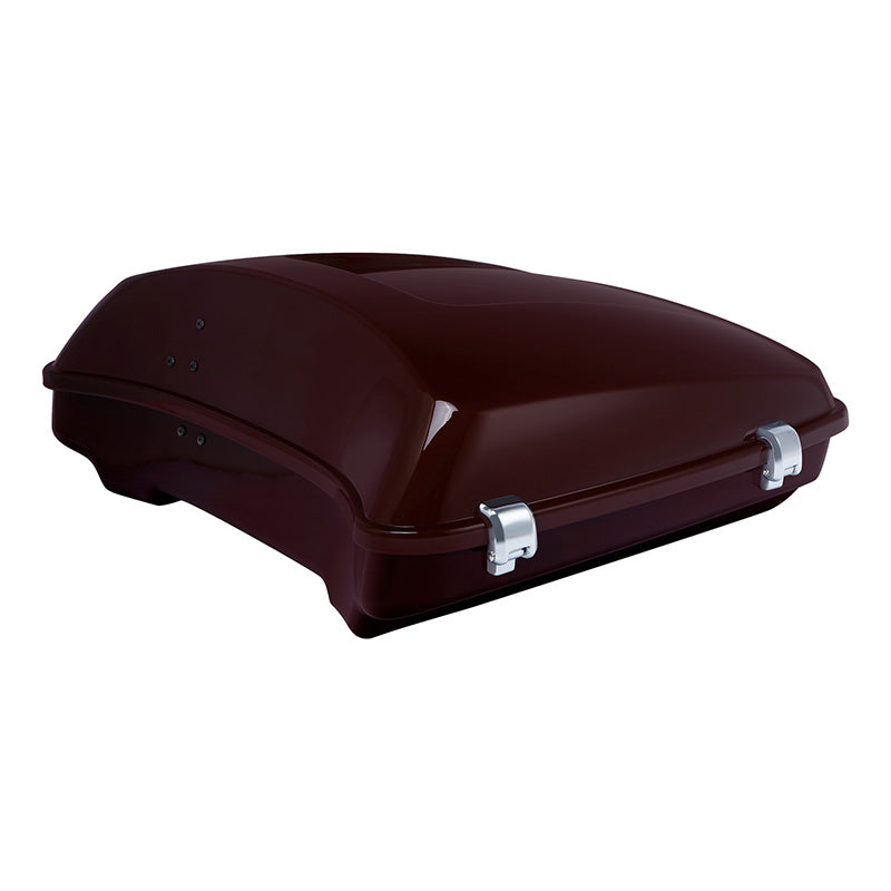 HR3 Billiard-Burgundy 5.5" Razor Style Touring Trunk Luggage For 14-24 Touring