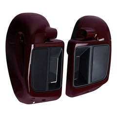 HR3 Billiard-Burgundy Vented Lower Fairing Kit For Harley Touring models 2014-2024
