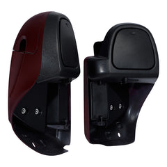 HR3 Billiard-Burgundy Vented Lower Fairing Kit For Harley Touring models 2014-2024