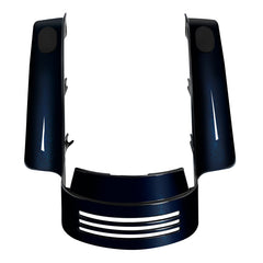 HR3 Mako Shark Fade Rear Fender Filler Panel For Harley 2014-2023 FLHX FLHXS, 2015-2023 FLTRX FLTRXS