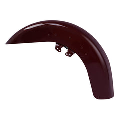 HR3 Billiard-Burgundy Motorcycle 18" Wide Tire Front Mudguard Fender For Harley Touring Models 2014-2023