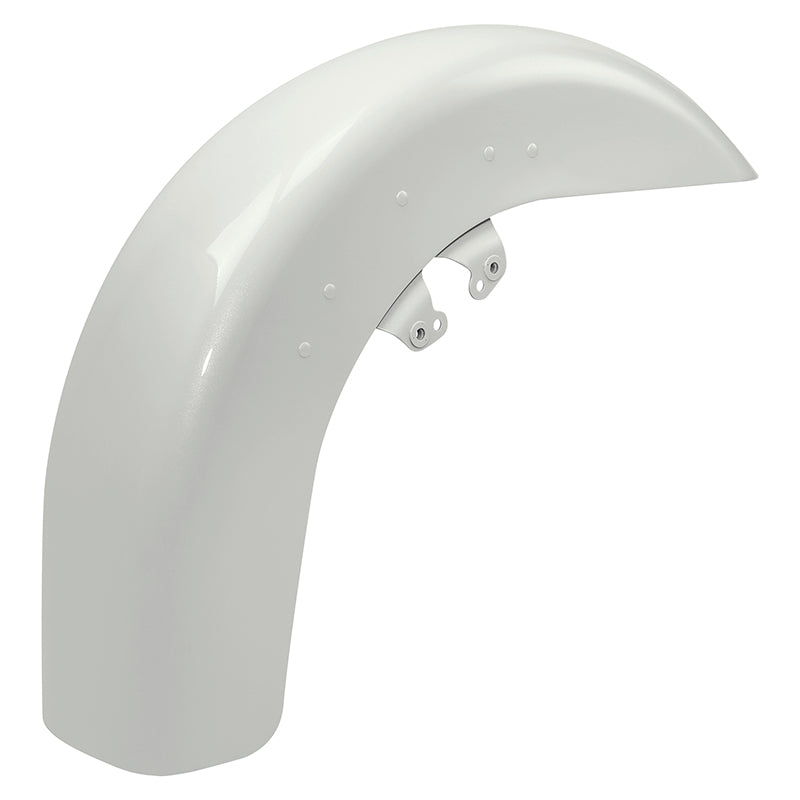 HR3 Bonneville Salt Pearl Motorcycle 18" Wide Tire Front Mudguard Fender For Harley Touring Models 2014-2023