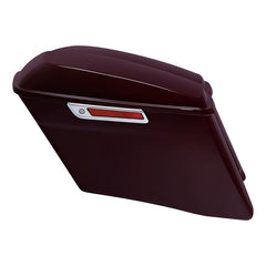 HR3 Billiard-Burgundy CVO Stretched Saddlebags For 14-23 Harley Touring