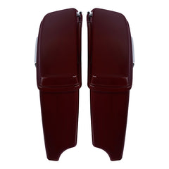 HR3 Billiard-Burgundy CVO Stretched Saddlebags For 14-23 Harley Touring