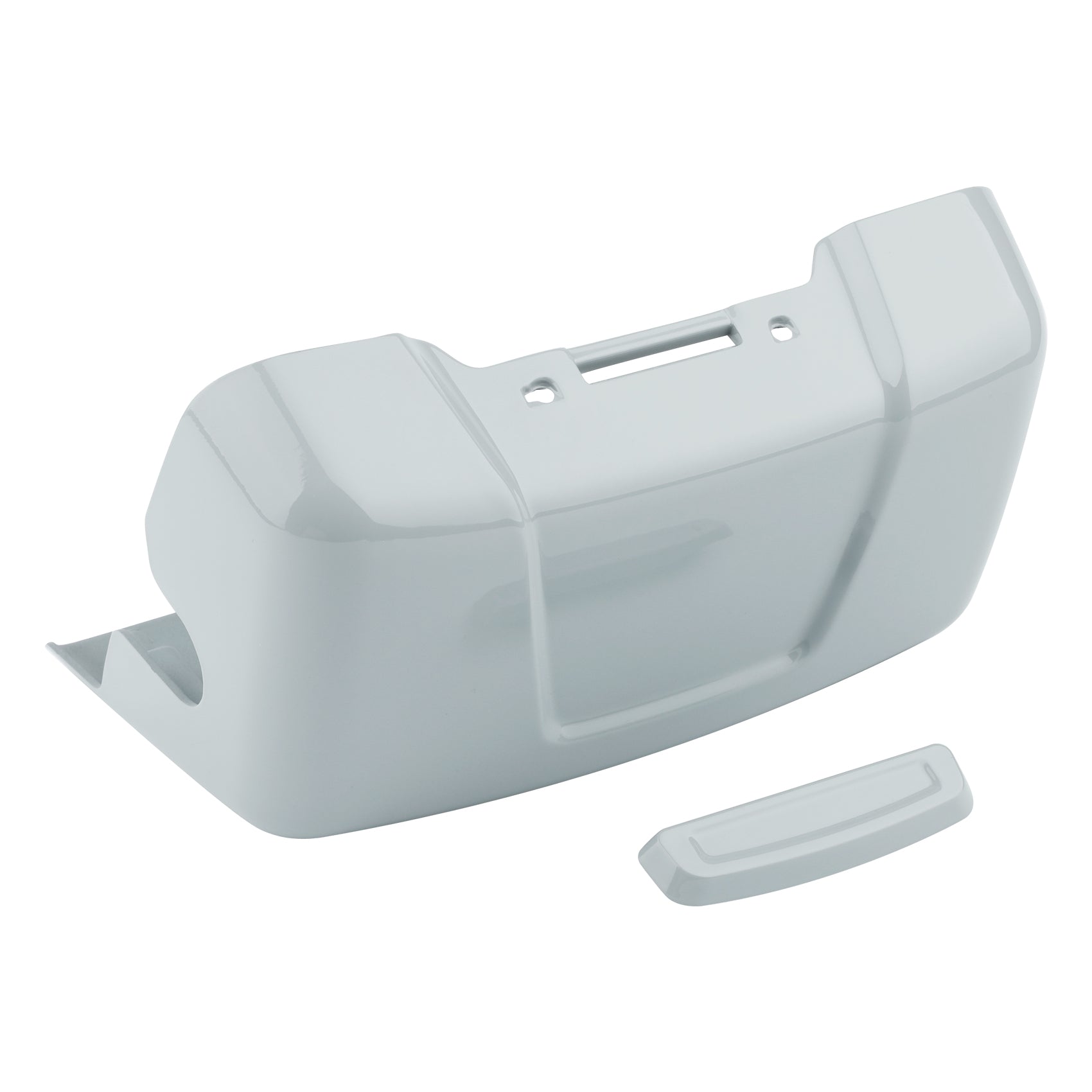 HR3 Apple Green / White Gray Water Pump Cover For Harley Touring Models 14-16