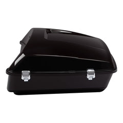 HR3 Black Forest & Wineberry 10.7" Chopped Style Touring Trunk Luggage For 14-24 Harley Touring