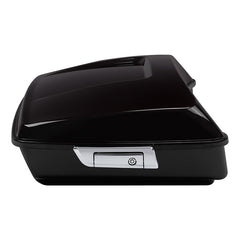 HR3 Black Forest & Wineberry 10.7" Chopped Style Touring Trunk Luggage For 14-24 Harley Touring