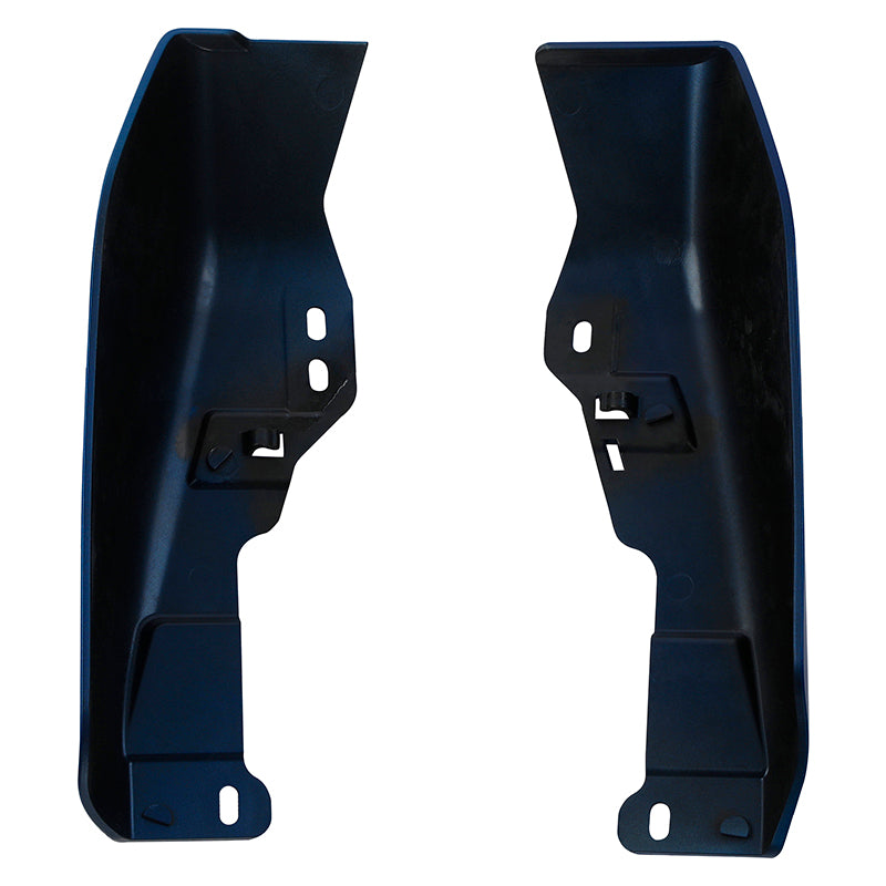 HR3 Candy Cobalt / Indigo Ink Mid-Frame Air Deflectors For Harley Touring and Trike Models 09-24
