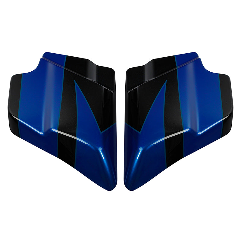 HR3 Candy Cobalt / Indigo Ink Side Covers 2017 CVO Street Glide （FLHXSE）
