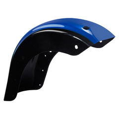 HR3 Candy Cobalt / Indigo Ink Motorcycle Mudguard CVO STYLE REAR FENDER FOR Harley Touring 2014-2023