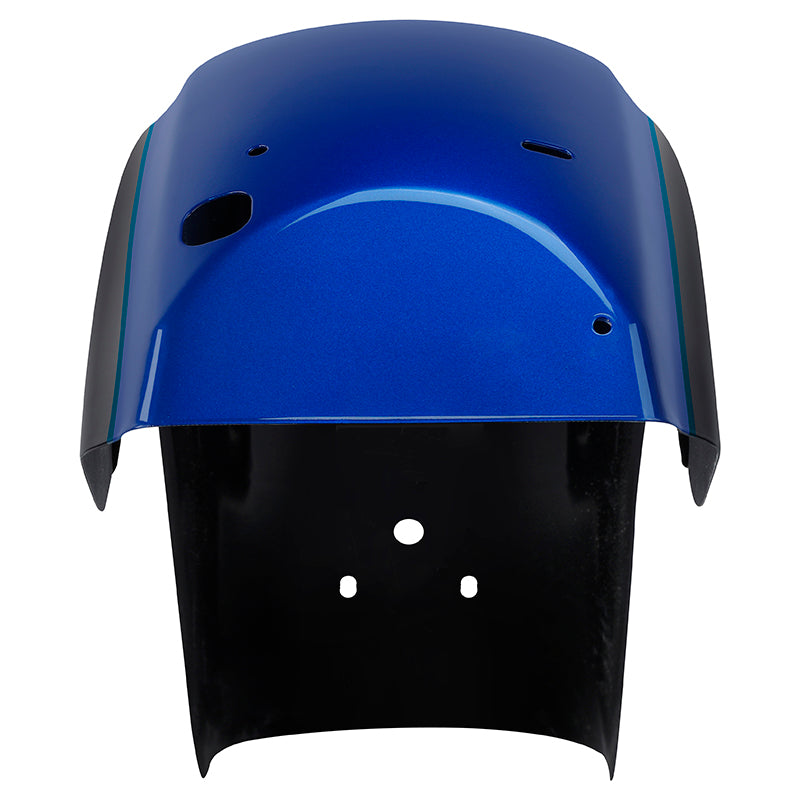 HR3 Candy Cobalt / Indigo Ink Motorcycle Mudguard CVO STYLE REAR FENDER FOR Harley Touring 2014-2023