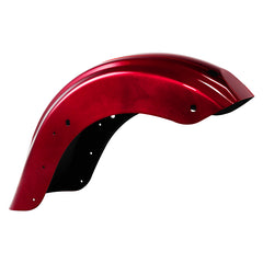 HR3 Velocity Red Sunglo 2016S Motorcycle Rear Fender Mudguard For Harley 2014-2023 FLHX FLHXS, 2015-2023 FLTRX FLTRXS