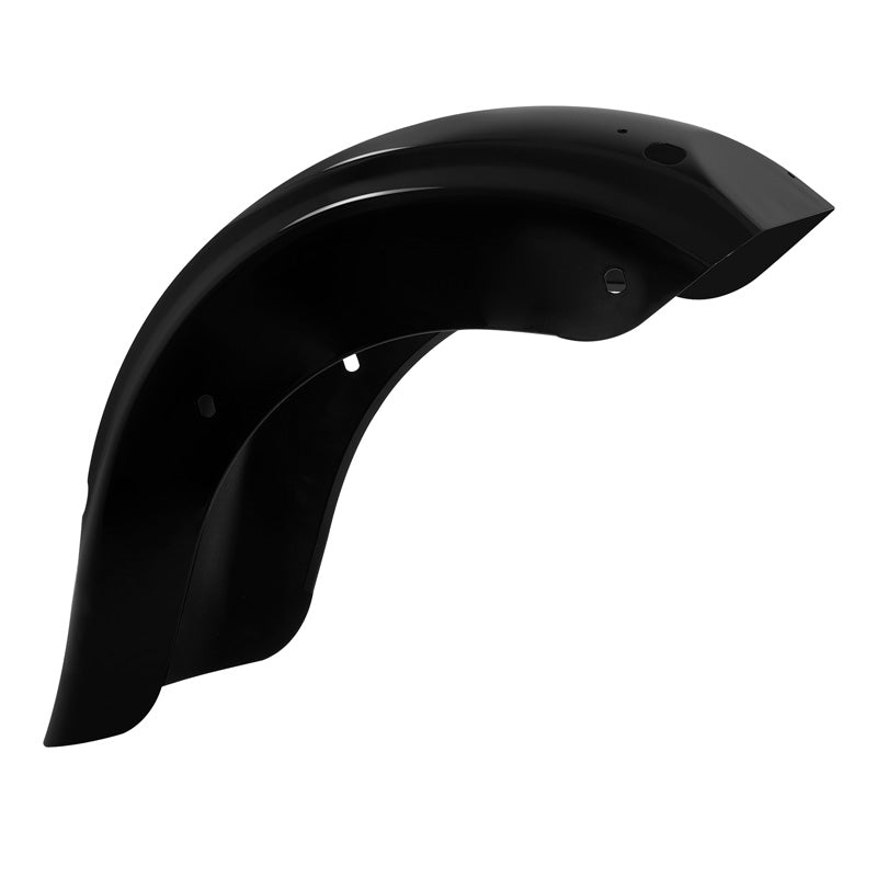 HR3 Vivid Black Motorcycle Rear Fender Mudguard For Harley Touring 09-13