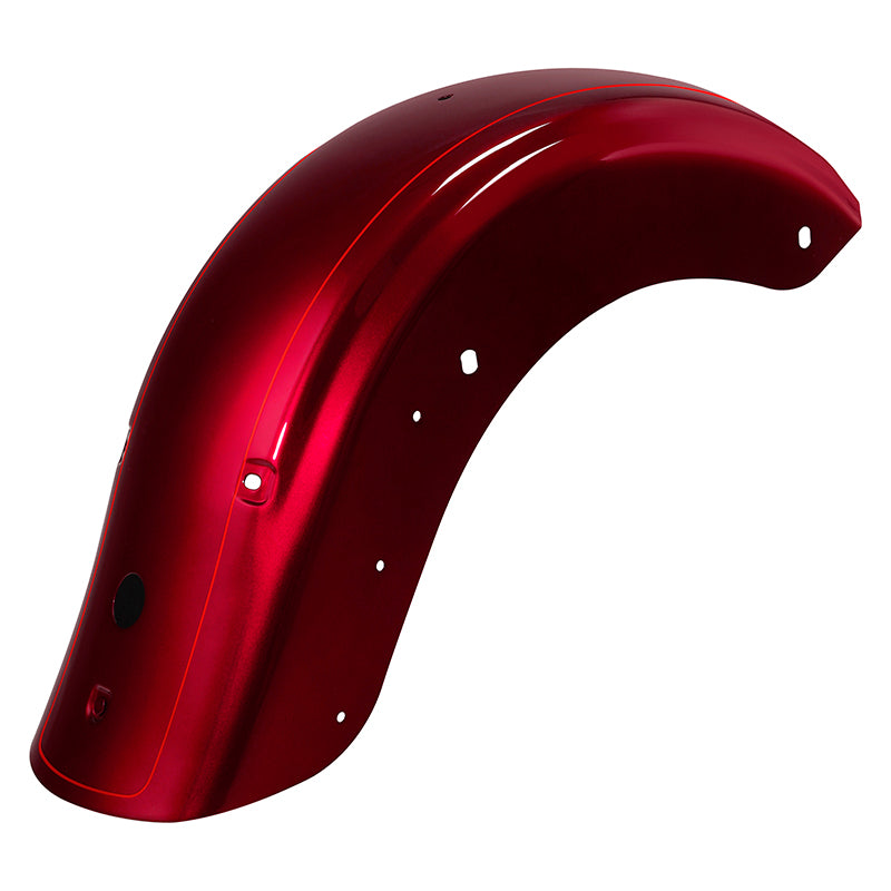 HR3 Velocity Red Sunglo 2016S Motorcycle Rear Fender Mudguard For Harley 2014-2023 FLHX FLHXS, 2015-2023 FLTRX FLTRXS