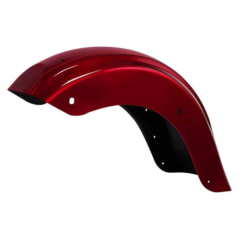HR3 Velocity Red Sunglo 2016S Motorcycle Rear Fender Mudguard For Harley 2014-2023 FLHX FLHXS, 2015-2023 FLTRX FLTRXS